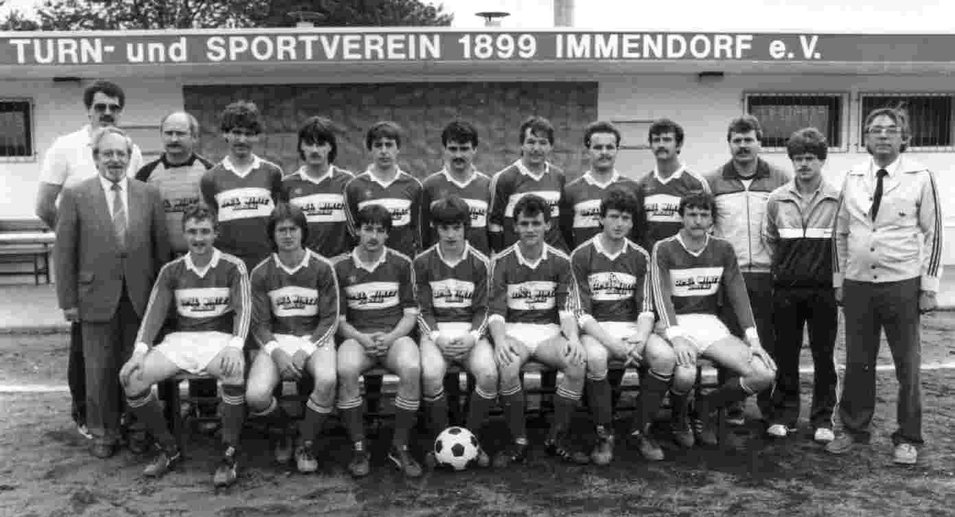 Meistermannschaft der Kreisliga B 1985